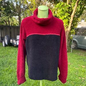Columbia Women’s Fleece Cowl Neck Sweater Size M